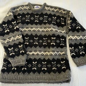 Vintage Purple Mountain Sweater Company 100% - size Large